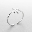 Wholesale Simple Style 925 Sterling Silver Cardiogram Ring